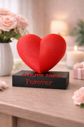 Love You Mum Forever Heart Decor – 3D Printed Mother’s Day Gift