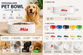 Personalized Pet Bowl – Custom Dog & Cat Food Bowl with Name