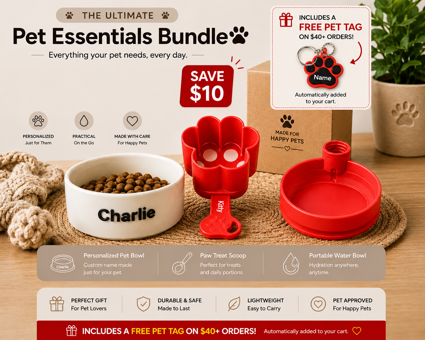 Ultimate Pet Essentials Bundle 🐾